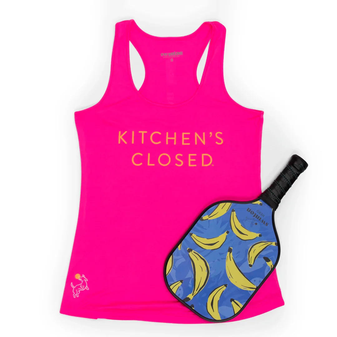 Women’s Pickleball Performance Tank Hot Pink