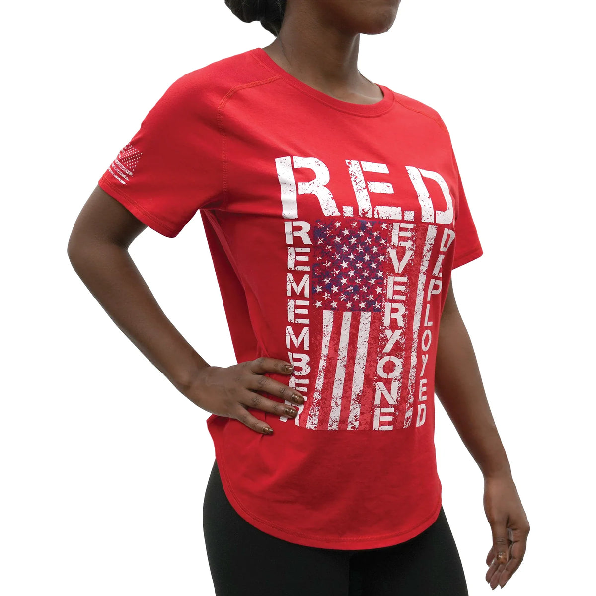 Womens R.e.d. (remember Everyone Deployed) T-shirt