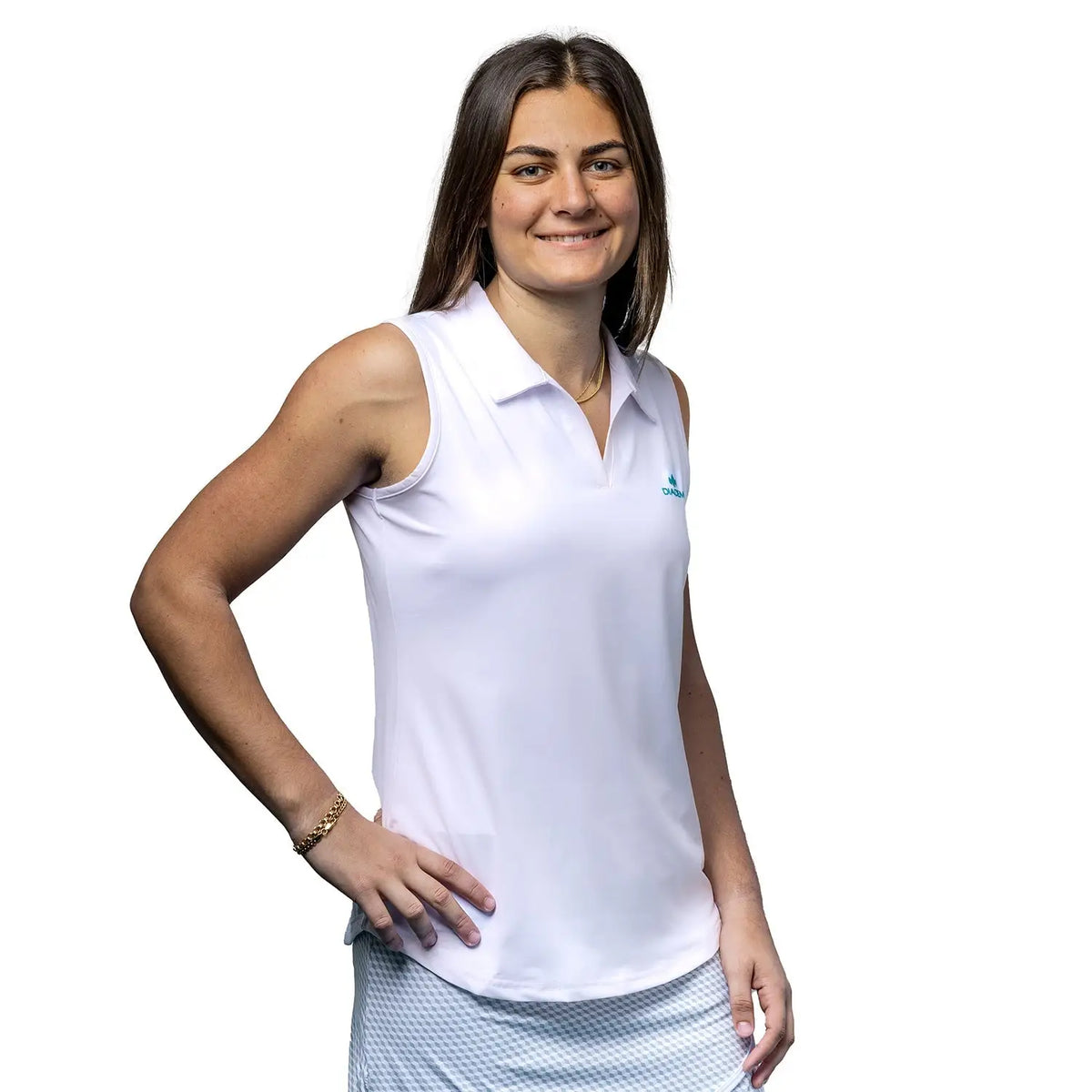 Women’s Scales Bahama Sleeveless Polo - Small