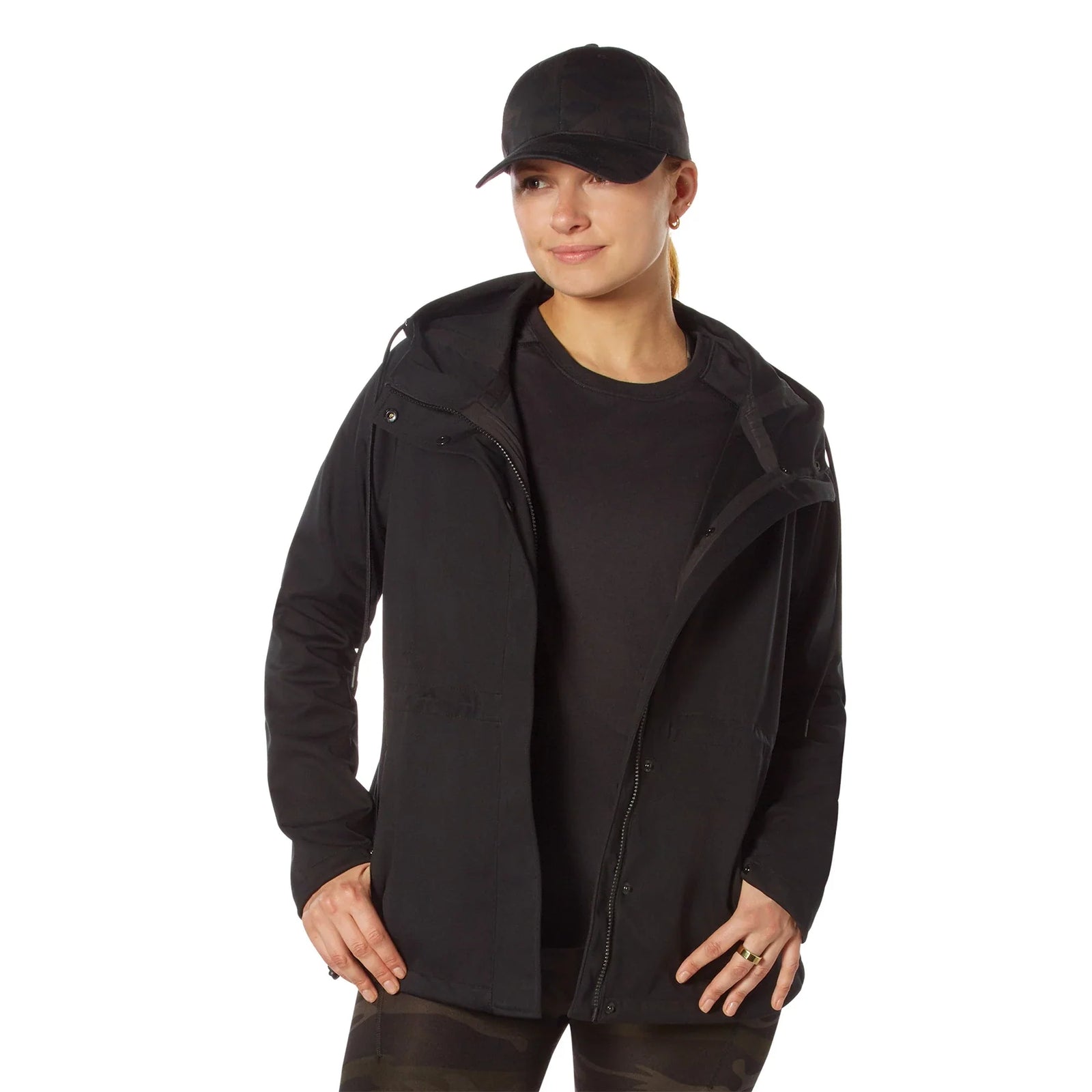Womens Shadow Ops Waterproof Rain Jacket - s
