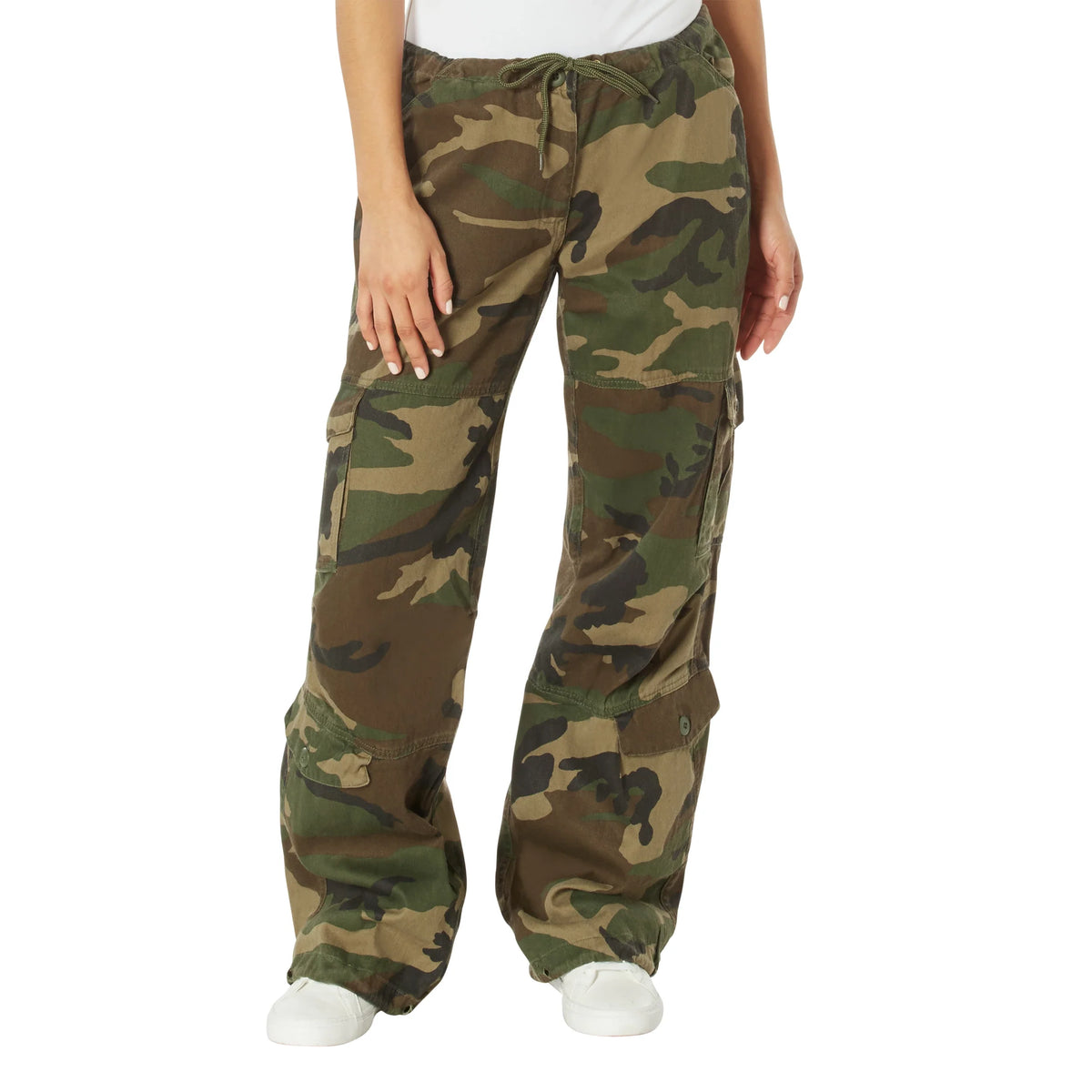 Womens Vintage Paratrooper Fatigue Pants