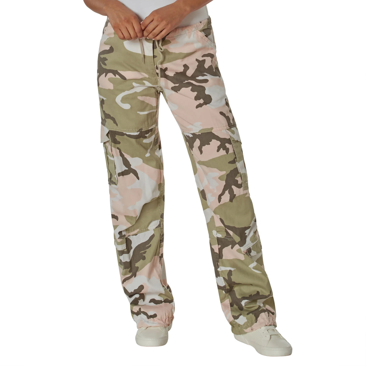 Womens Vintage Paratrooper Fatigue Pants