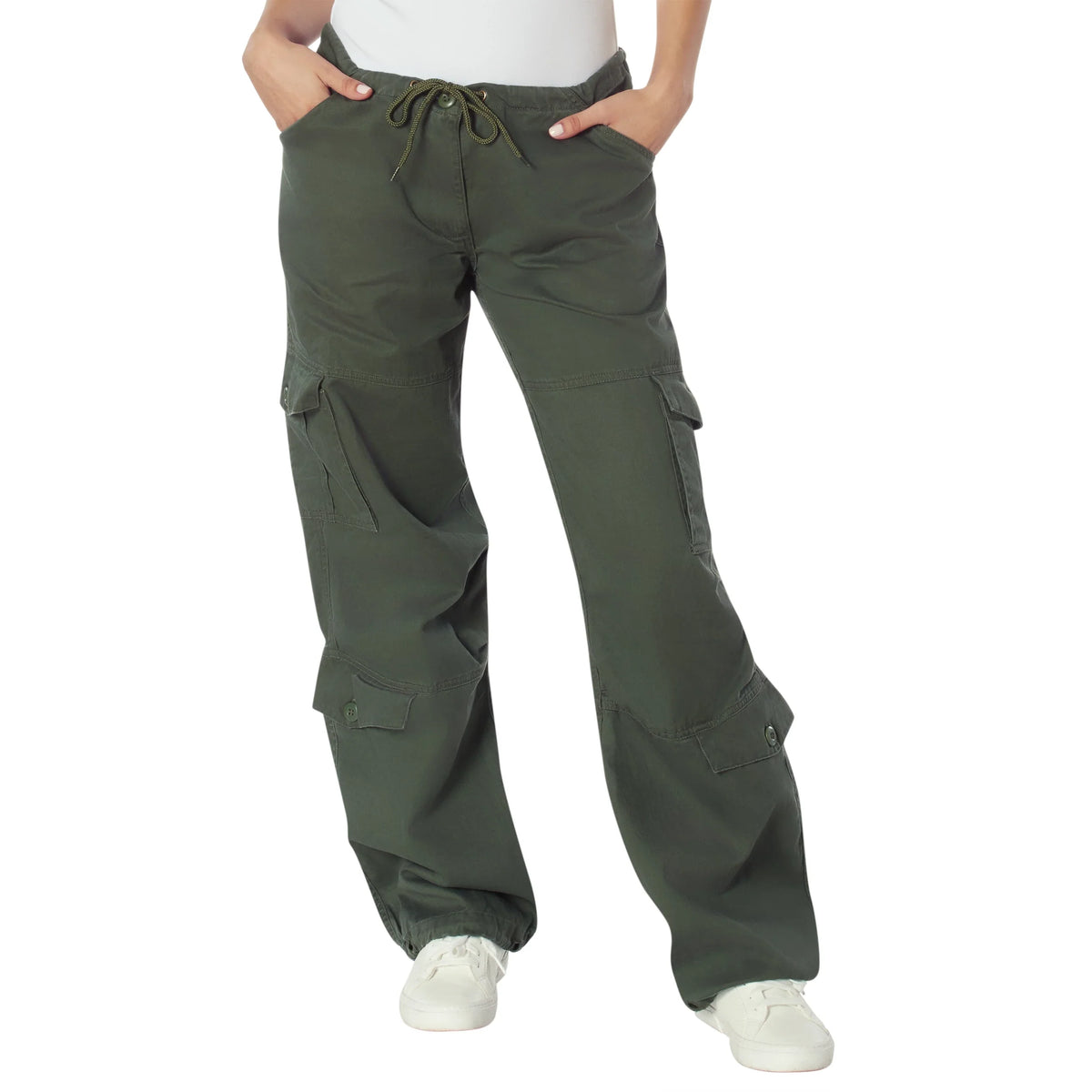 Womens Vintage Paratrooper Fatigue Pants