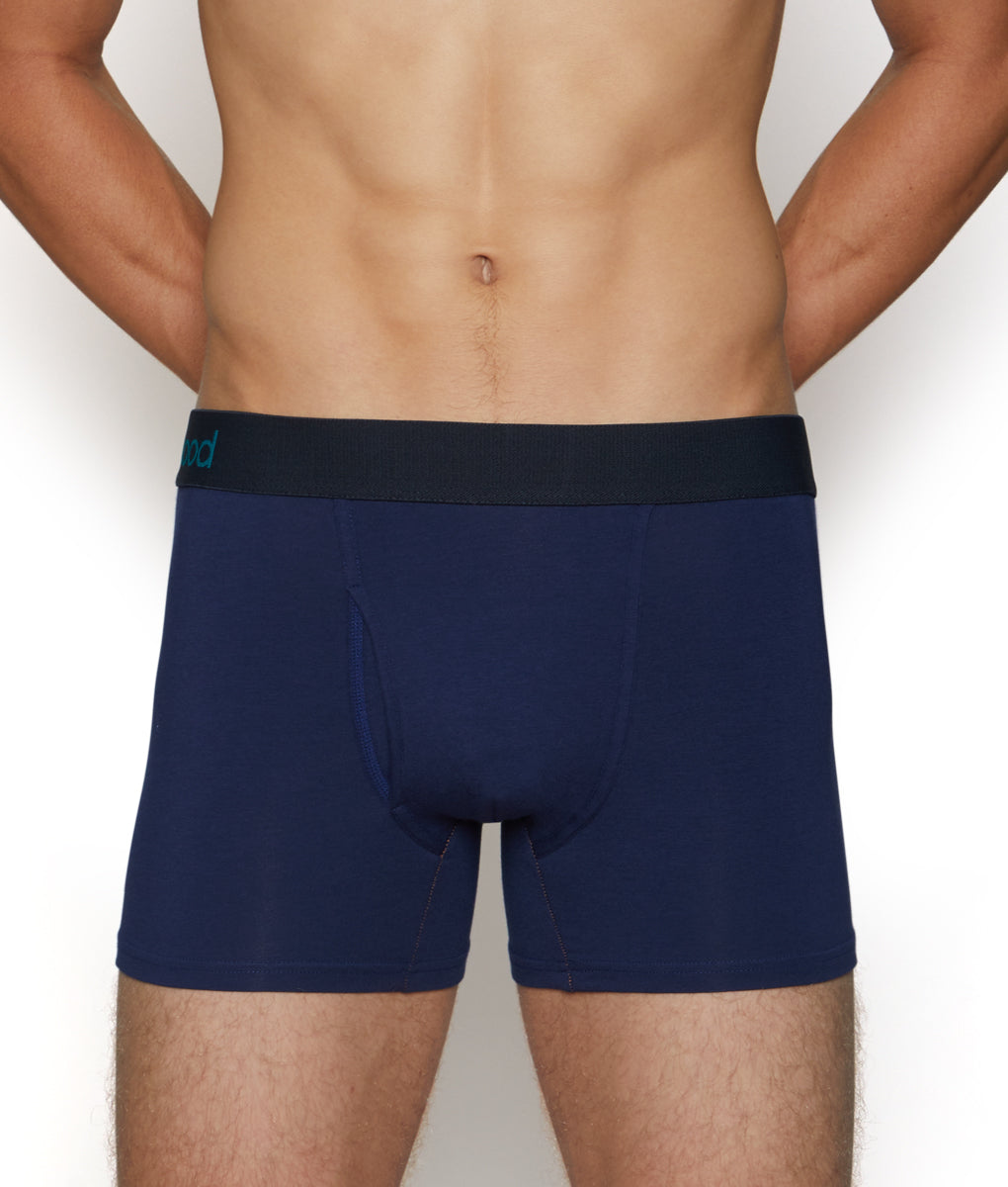 Wood Boxer Brief - Deep Space Blue / Small