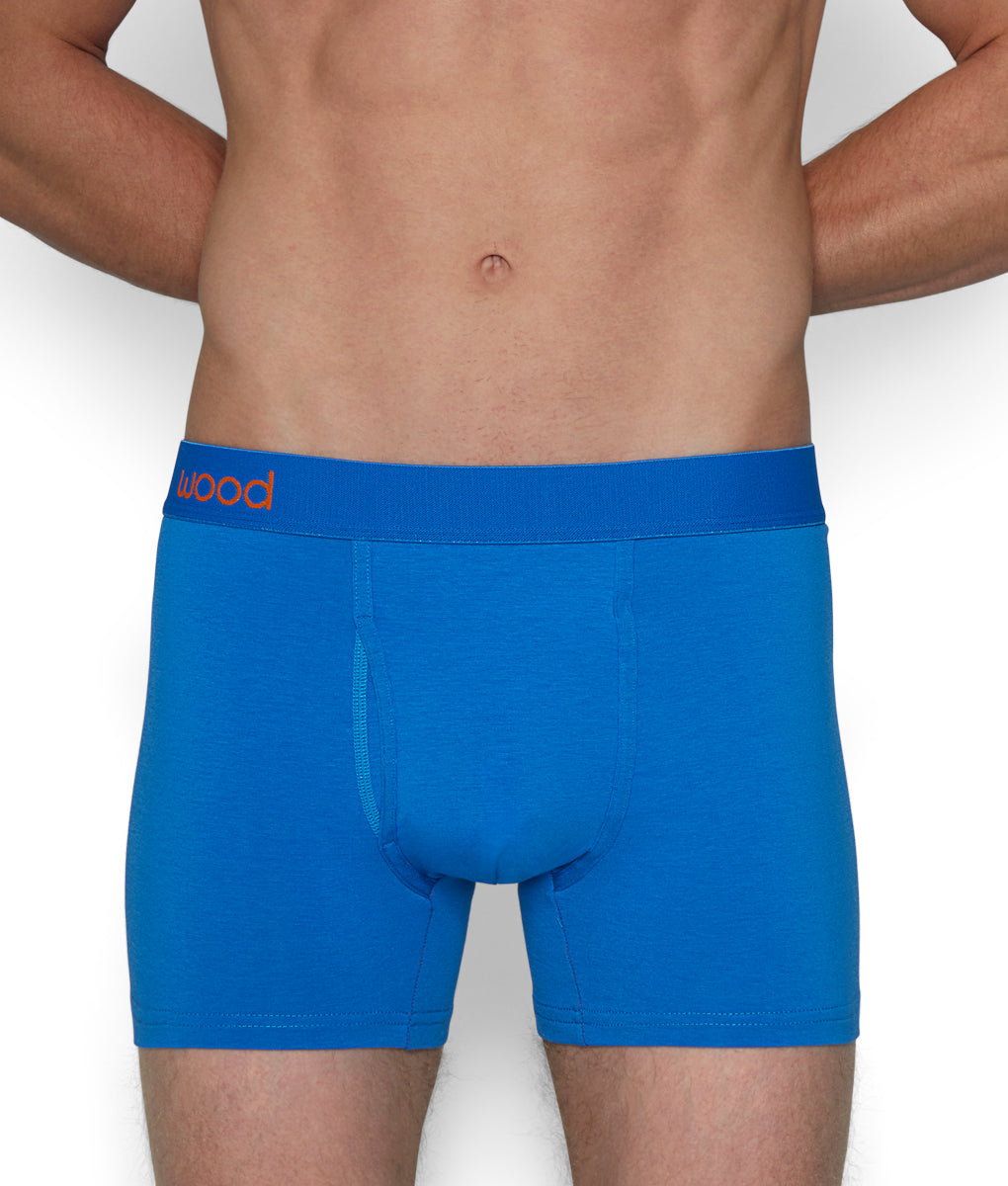 Wood Boxer Brief - Hermosa Blue / Small