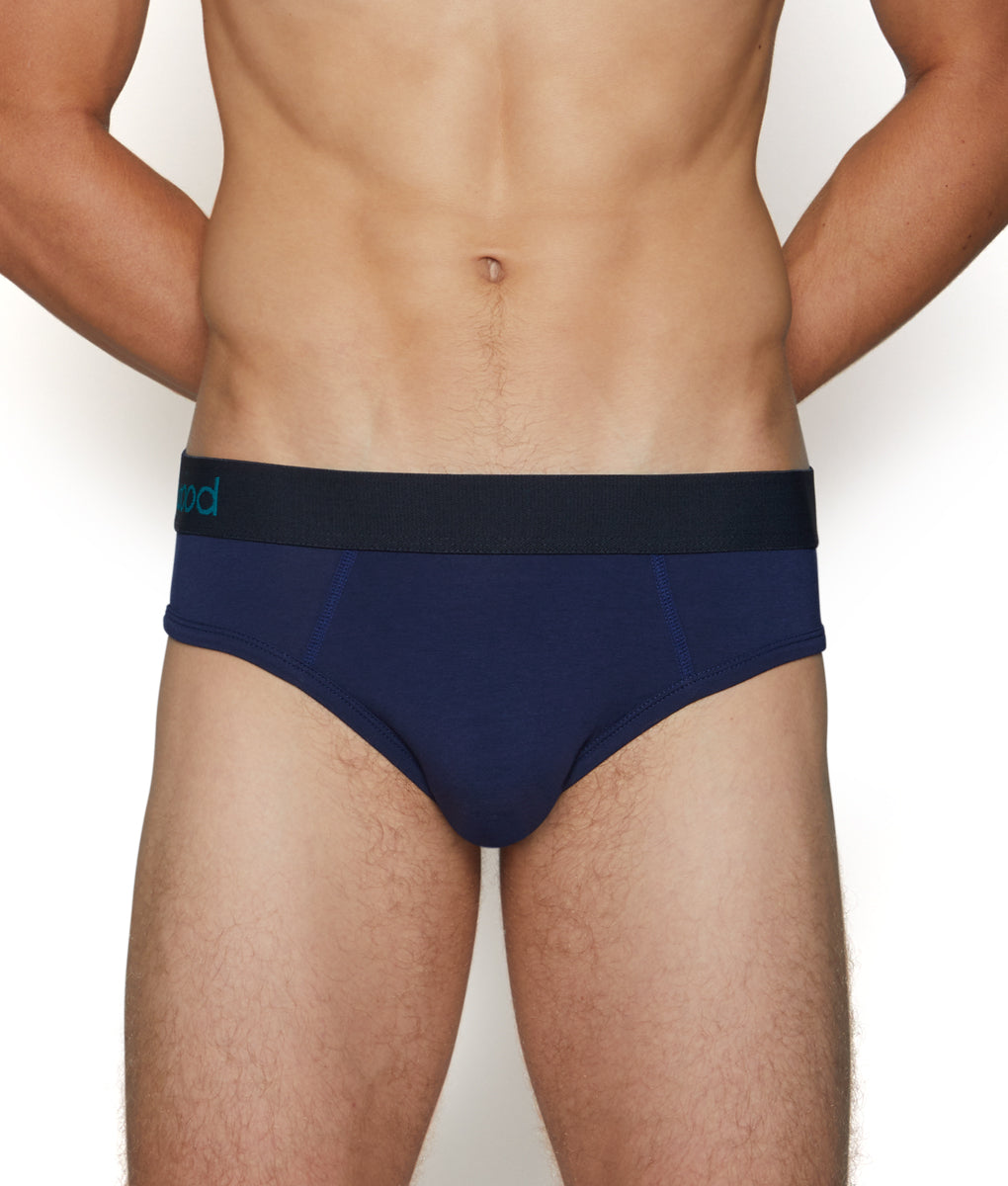Wood Hip Brief - Deep Space Blue / Small