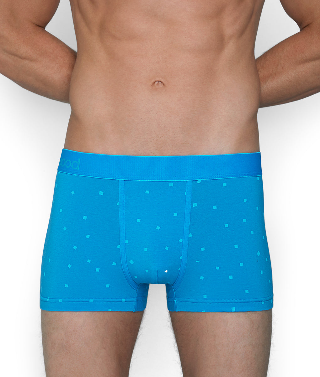 Wood Trunk - b Squared Blue / Small