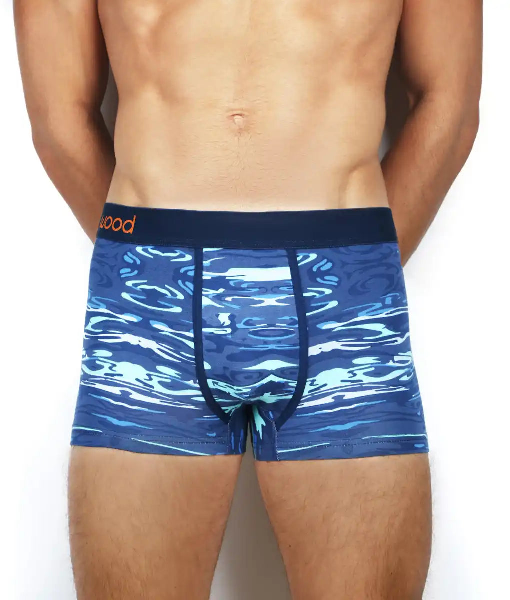 Wood Trunk Blue Liquid / Small