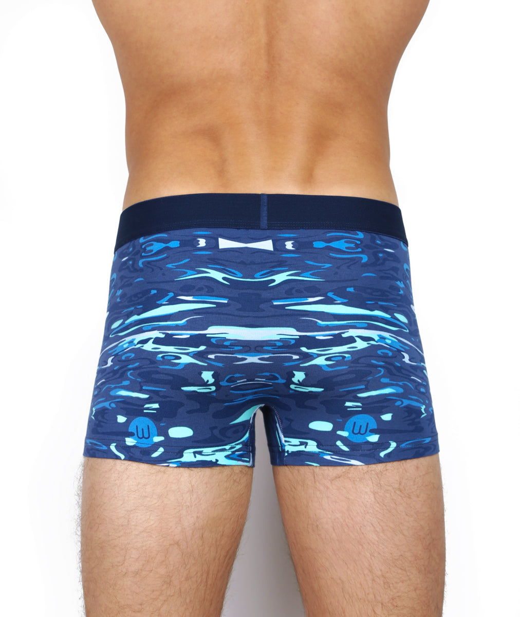 Wood Trunk - Blue Liquid / Small