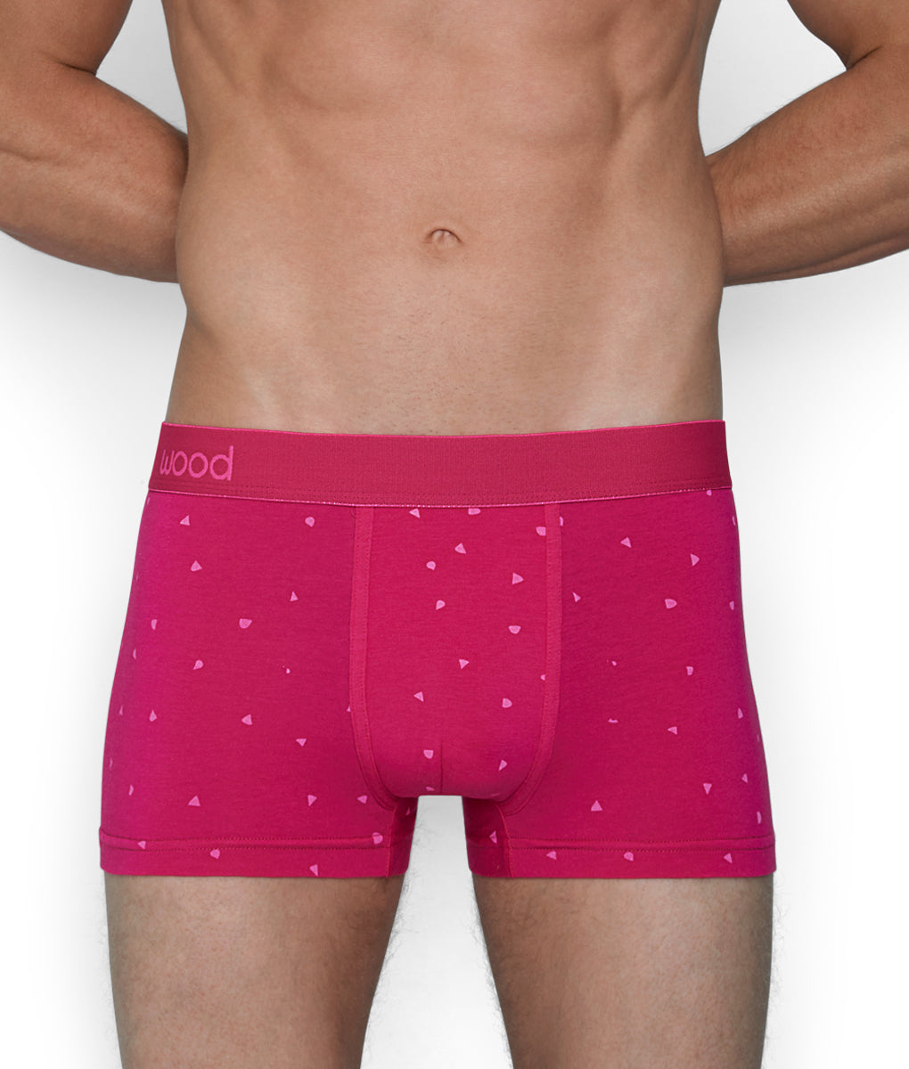 Wood Trunk - Pink Fling / Small