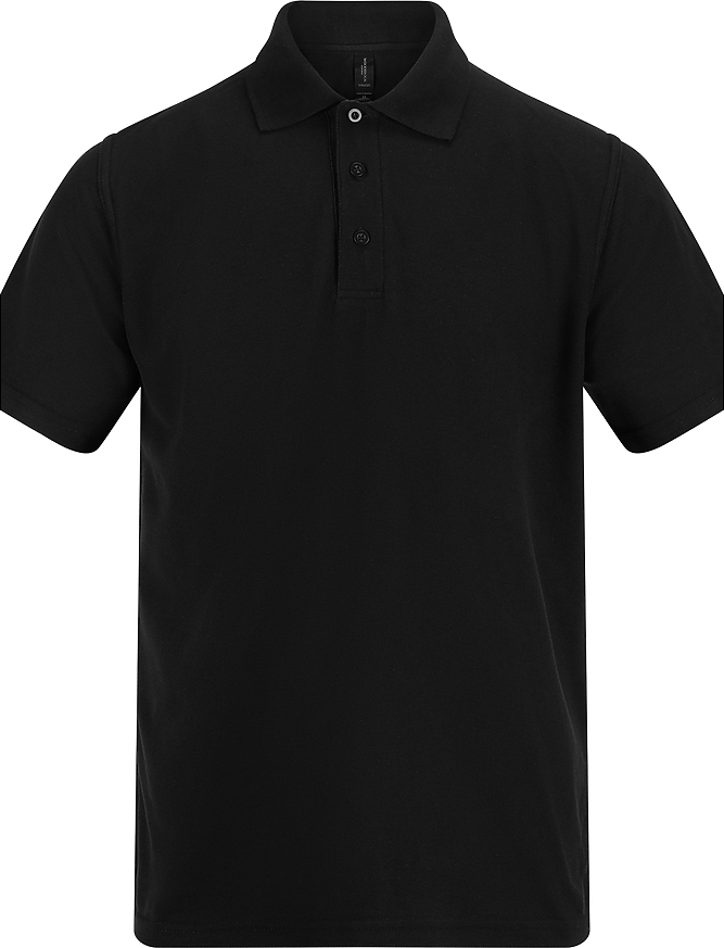 Woodbrook Wba010 Classic Pique Polo - Black
