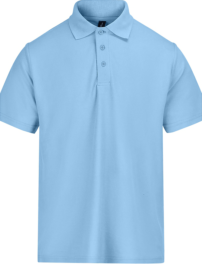 Woodbrook Wba010 Classic Pique Polo - Light Blue