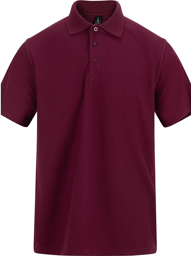 Woodbrook Wba010 Classic Pique Polo - Maroon