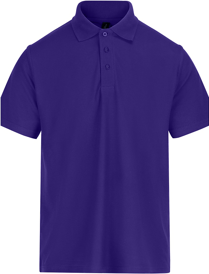 Woodbrook Wba010 Classic Pique Polo - Purple