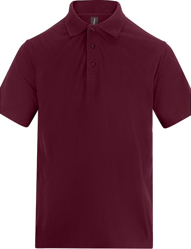 Woodbrook Wba020 Classic Jersey Polo - Maroon