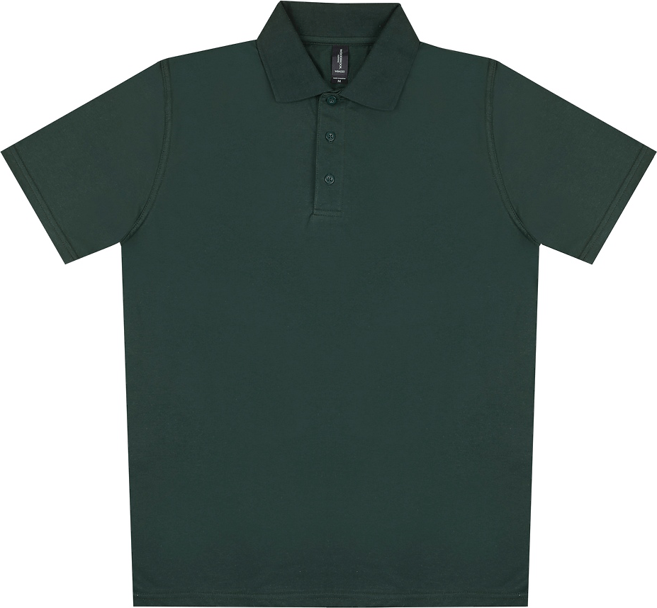 Woodbrook Wby020 Youth Classic Pique Polo - Forest Green