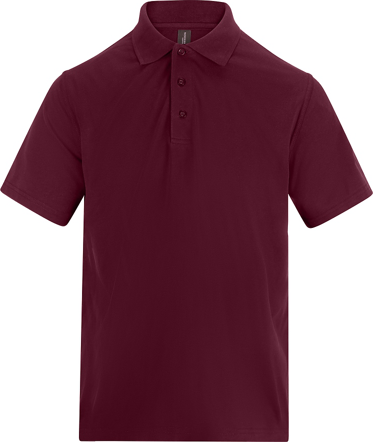 Woodbrook Wby020 Youth Classic Pique Polo - Maroon