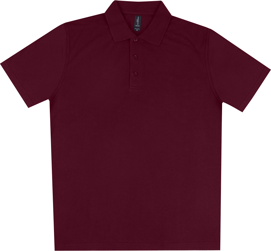 Woodbrook Wby020 Youth Classic Pique Polo - Maroon