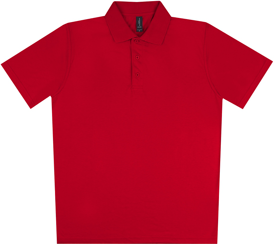 Woodbrook Wby020 Youth Classic Pique Polo - Red