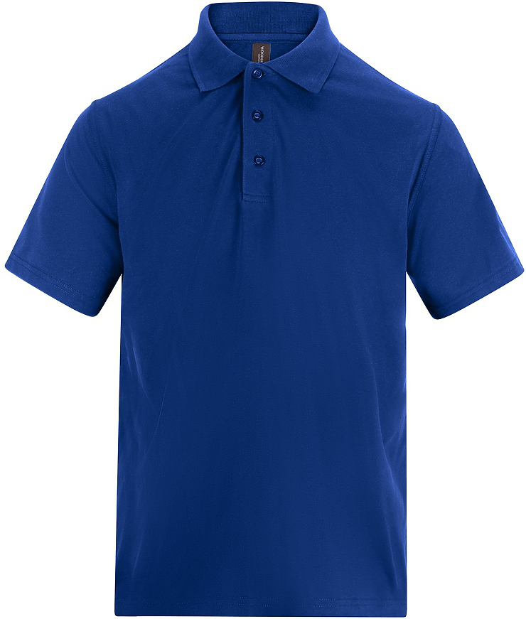 Woodbrook Wby020 Youth Classic Pique Polo - Royal
