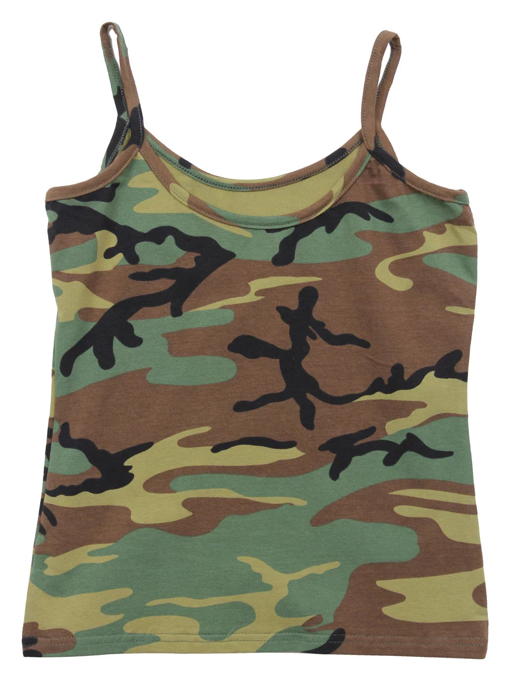 Woodland Camo ?Booty Camp’ Booty Shorts & Tank Top