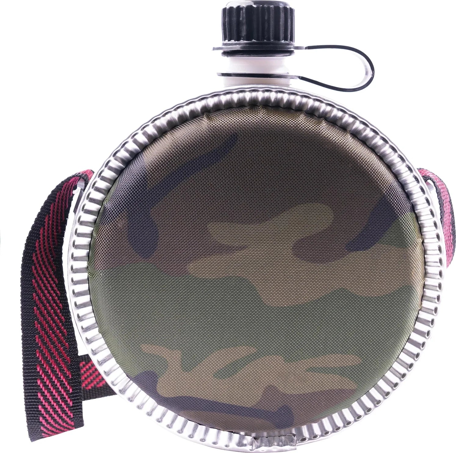 Woodland Camo Mini Desert Canteen