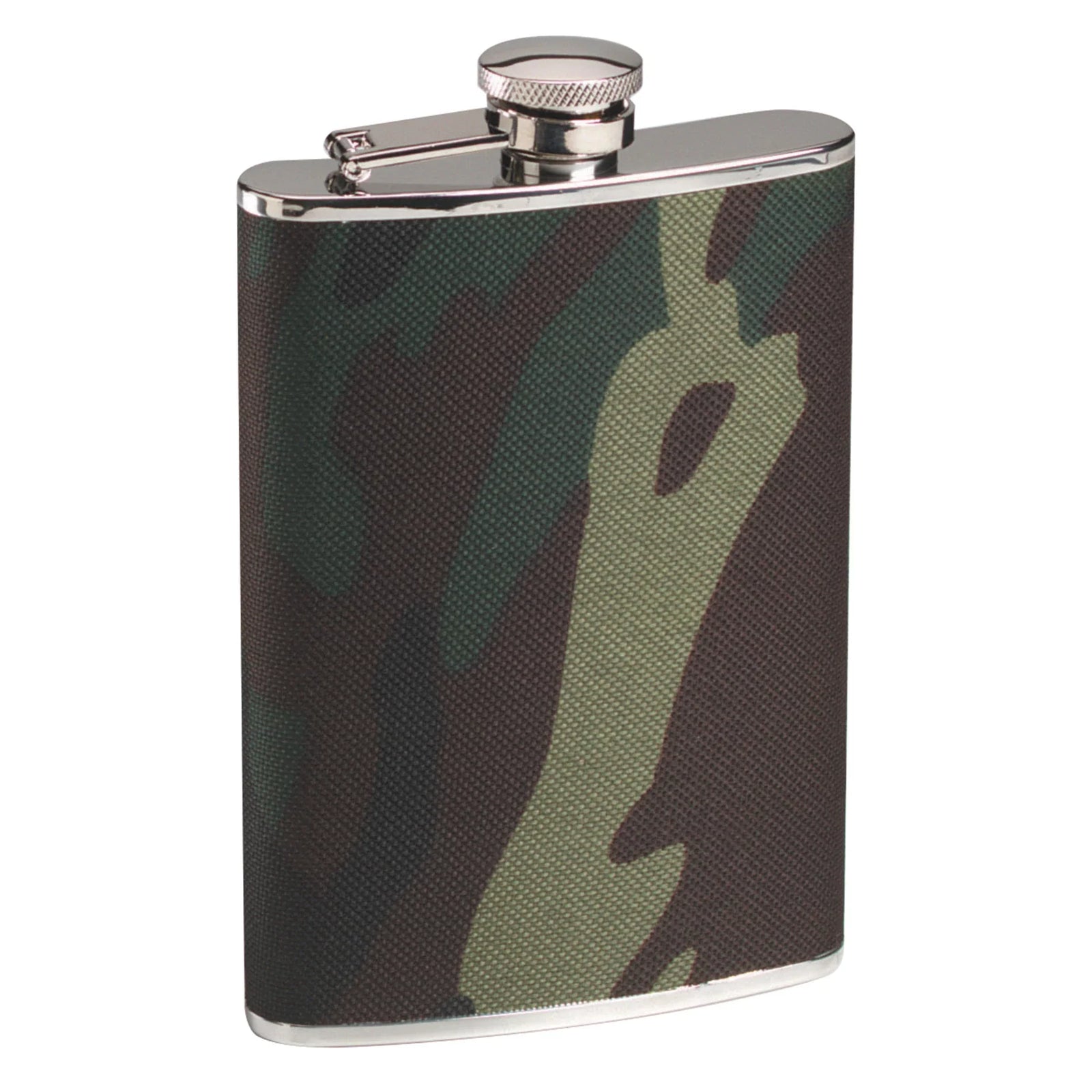Woodland Camo Stainless Steel Flask