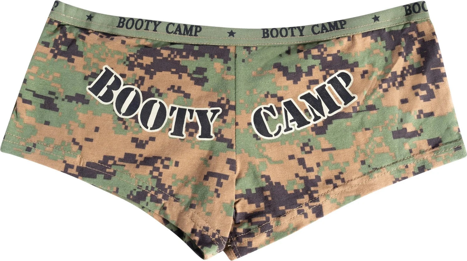 Woodland Digital ?’booty Camp’’ Booty Shorts - s