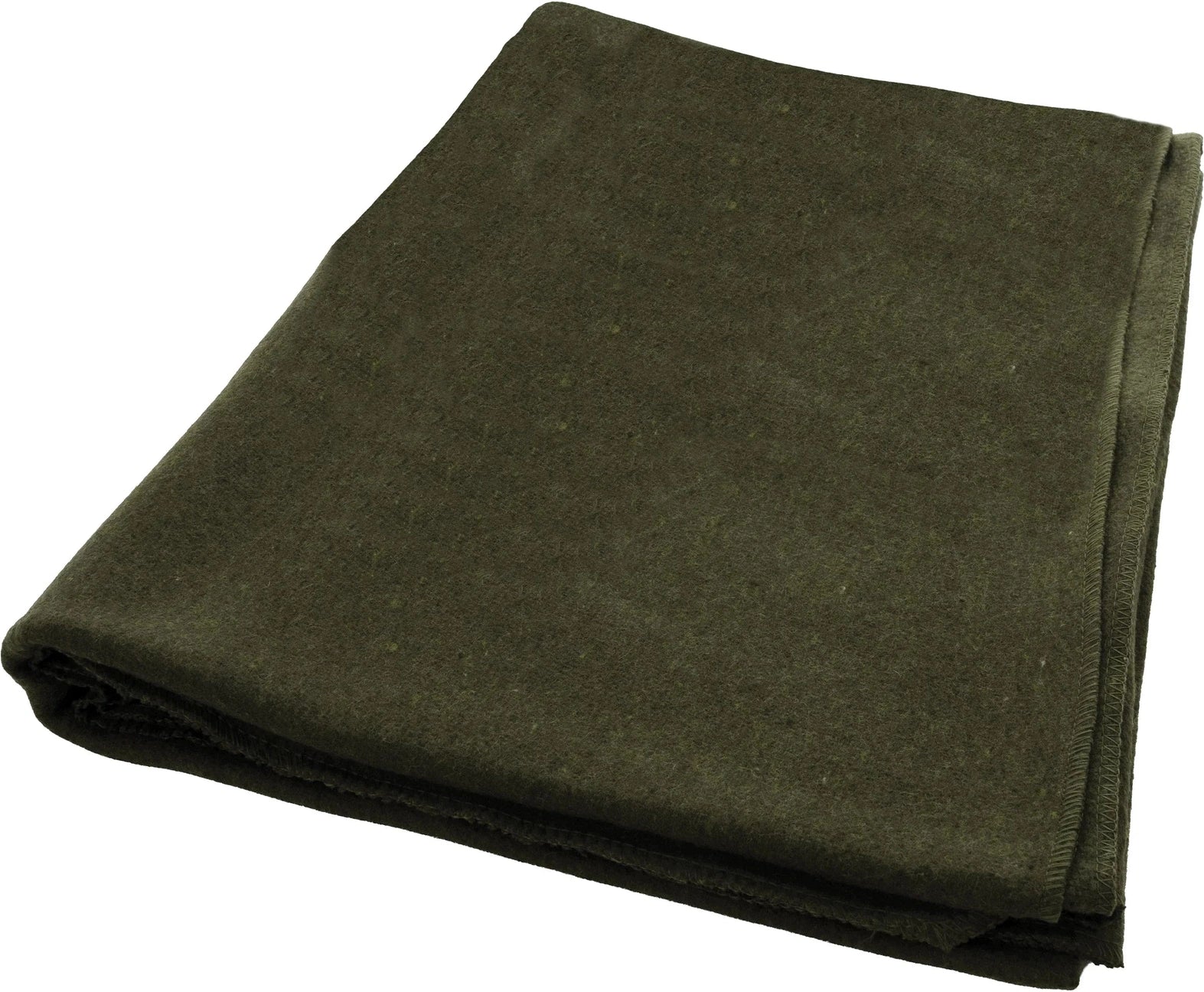 Wool Blanket - Olive Drab / 62 x 80