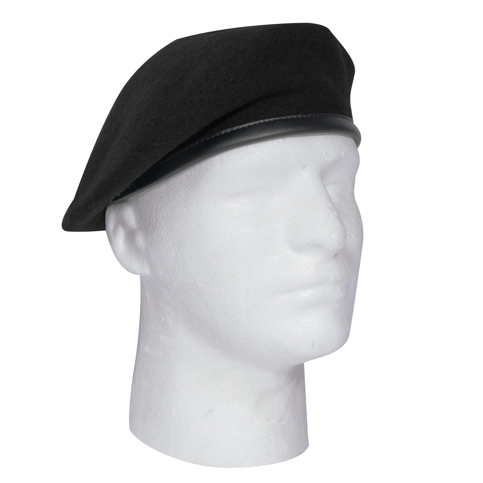 Wool Monty Beret - Black / s