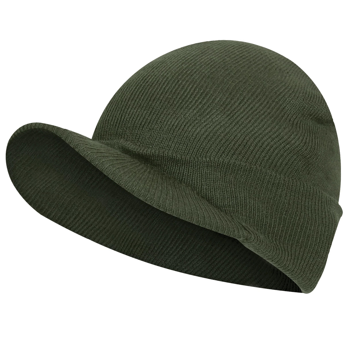 Wwii M1941 Acrylic Knit Watch Cap with Brim