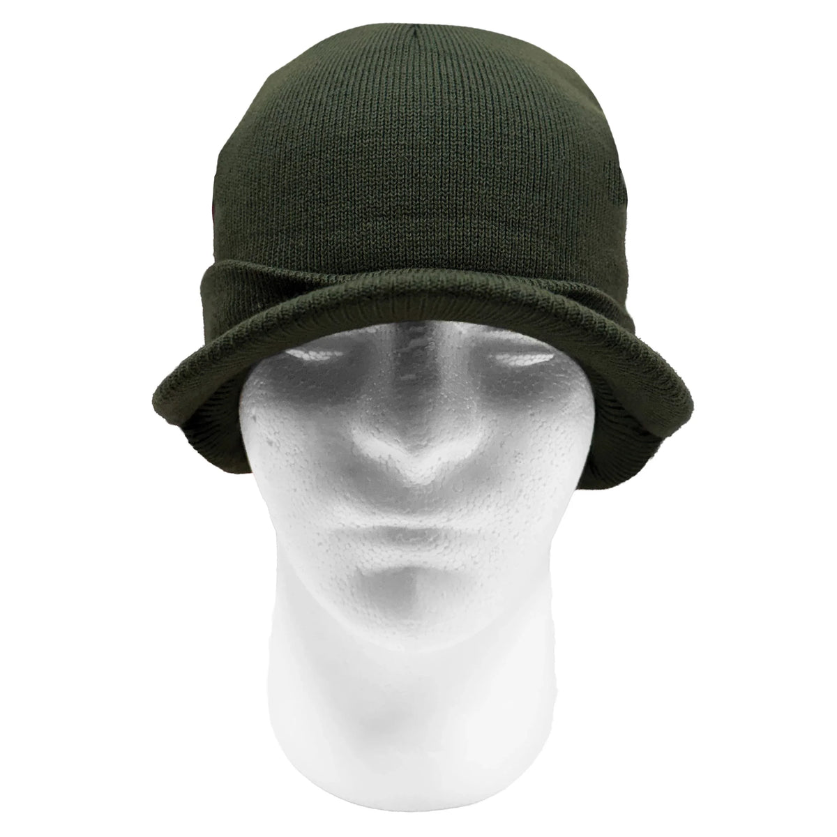 Wwii M1941 Acrylic Knit Watch Cap with Brim