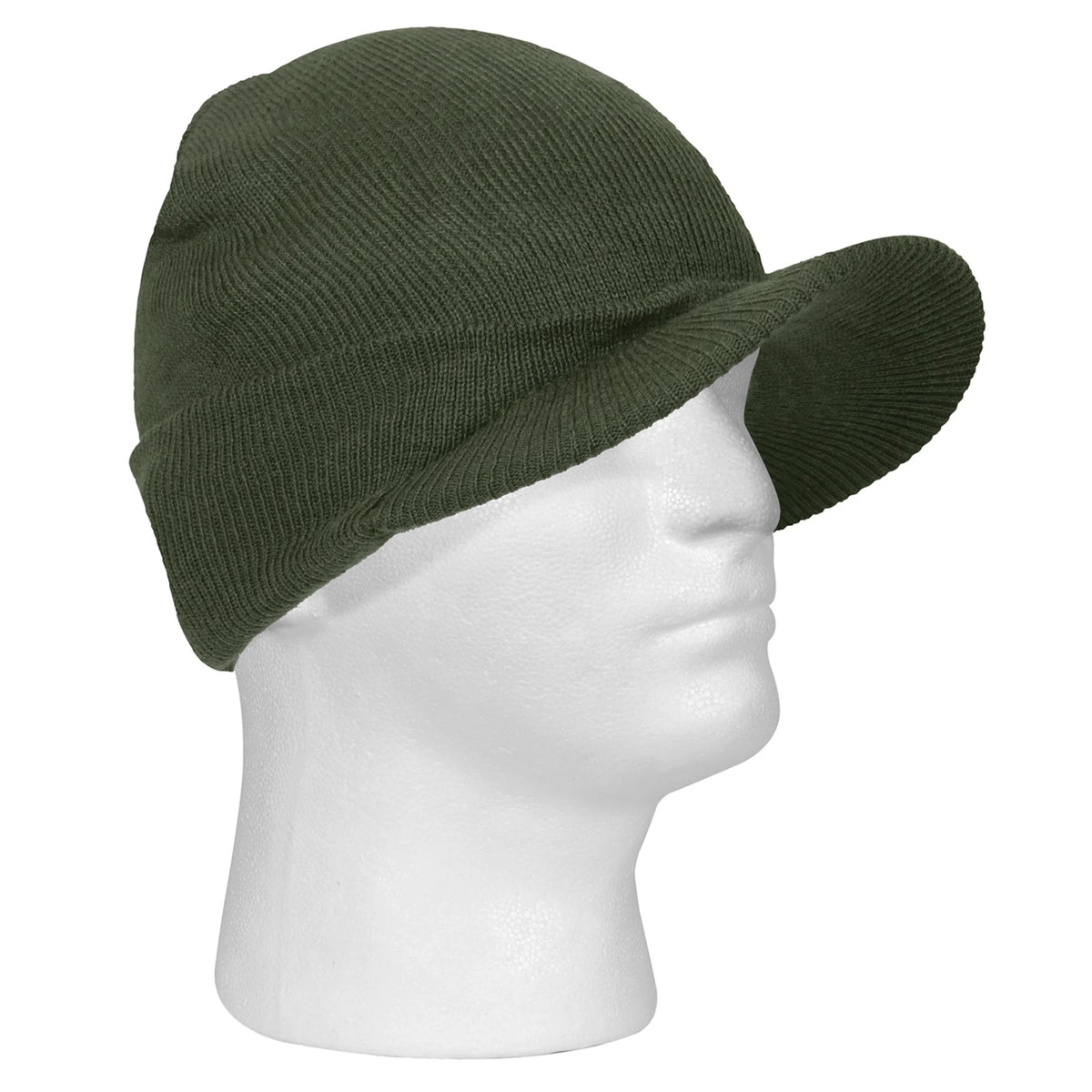 Wwii M1941 Acrylic Knit Watch Cap with Brim