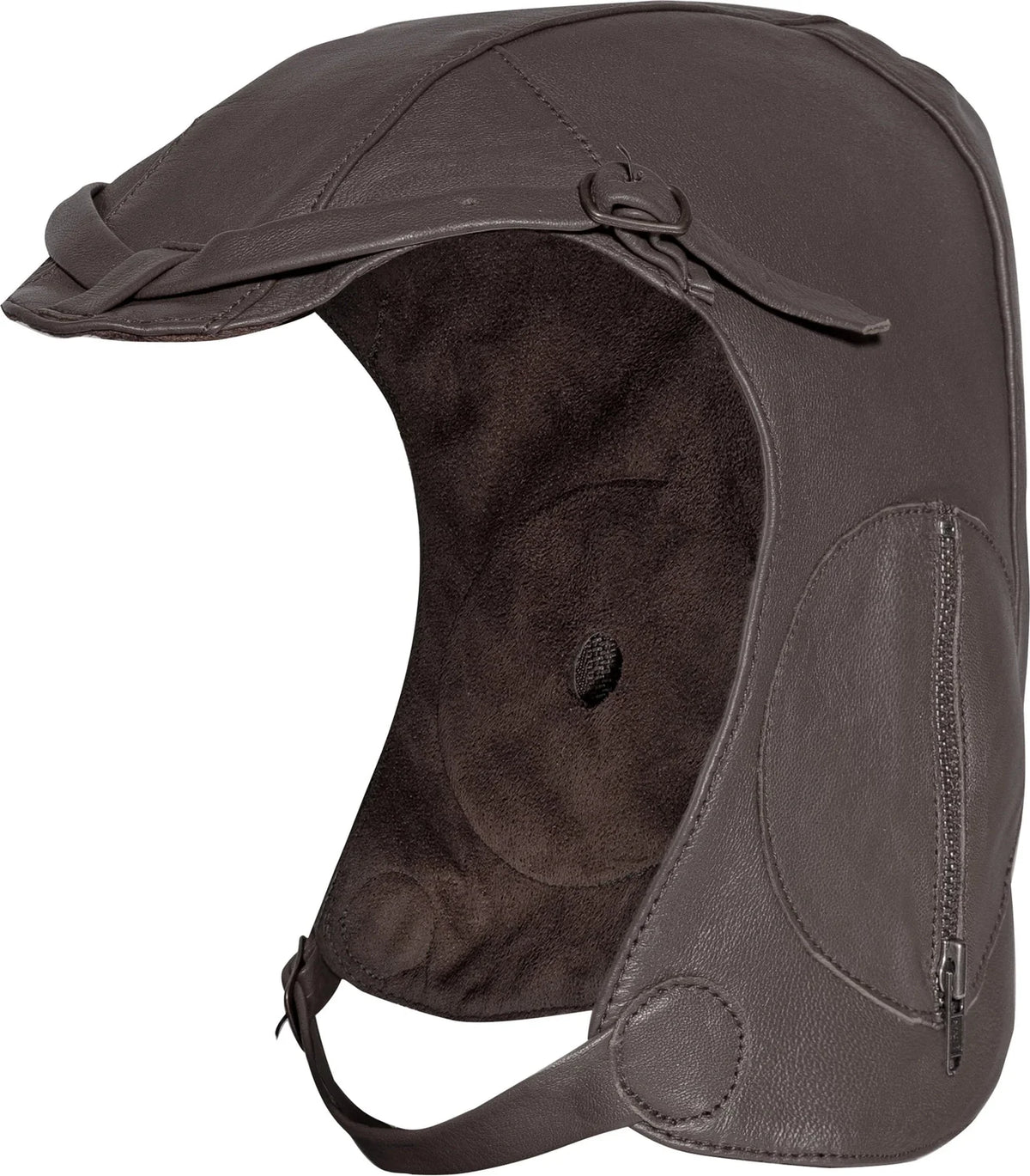 Wwii Style Leather Pilot Helmet