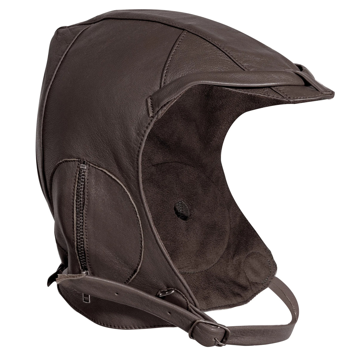 Wwii Style Leather Pilot Helmet