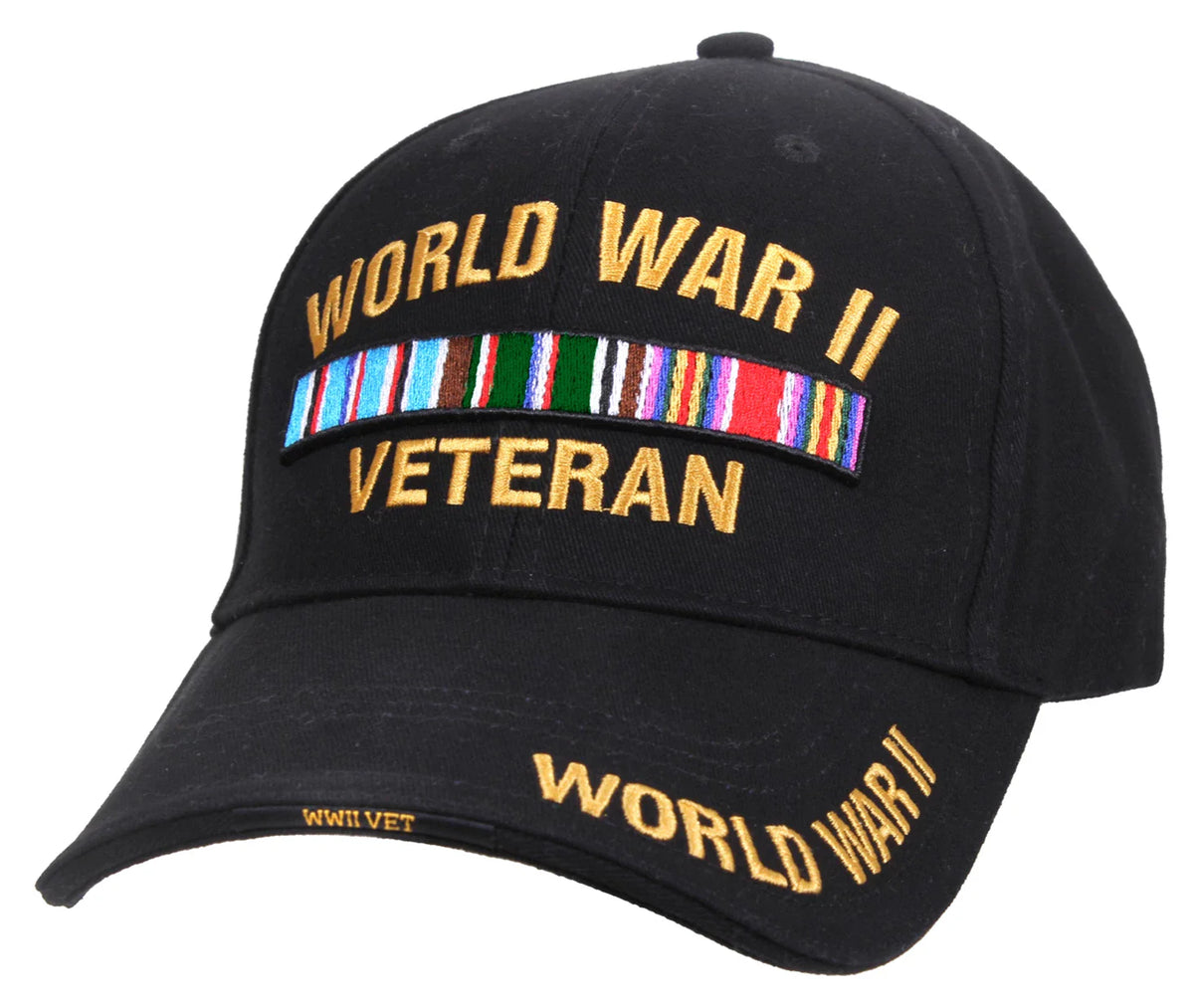 Wwii Veteran Deluxe Low Profile Cap