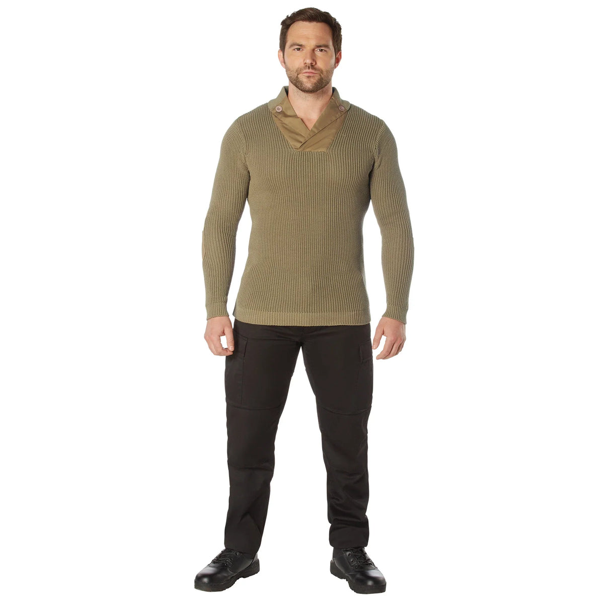 Wwii Vintage Mechanics Sweater - Khaki