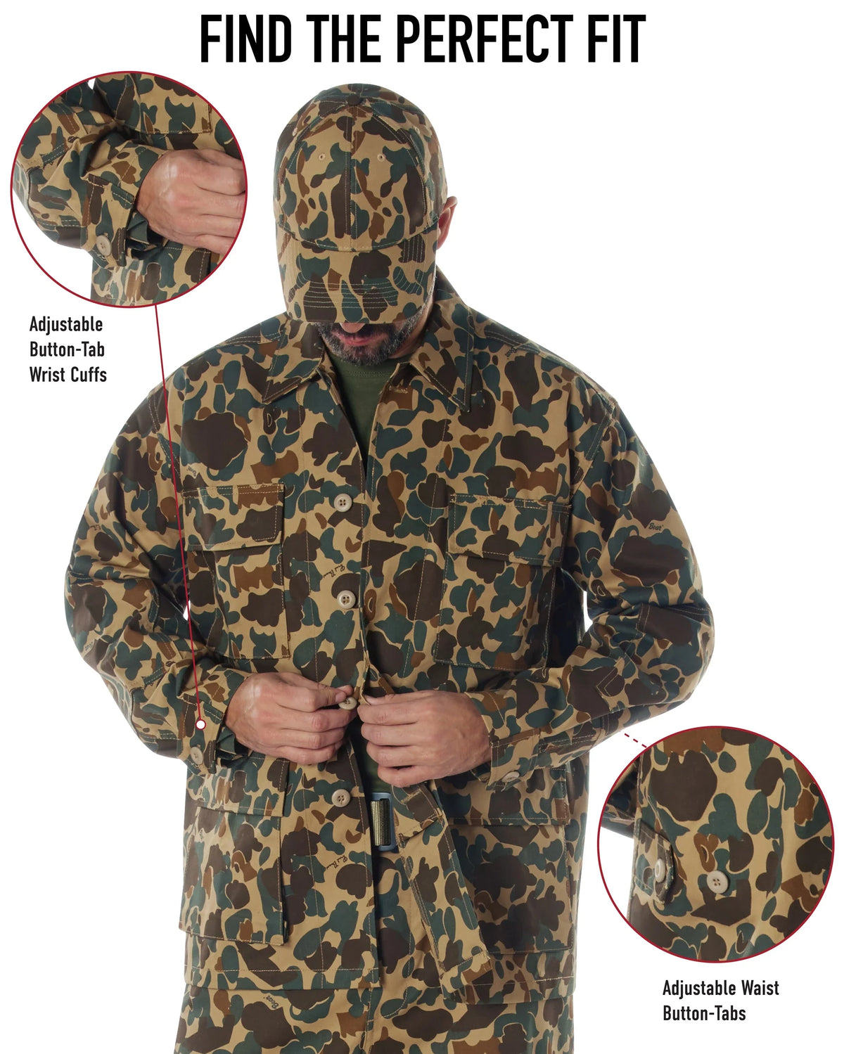 X Bear Archery Fred Camo Bdu Shirt