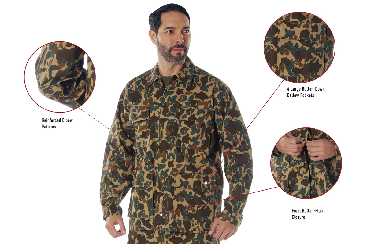 X Bear Archery Fred Camo Bdu Shirt