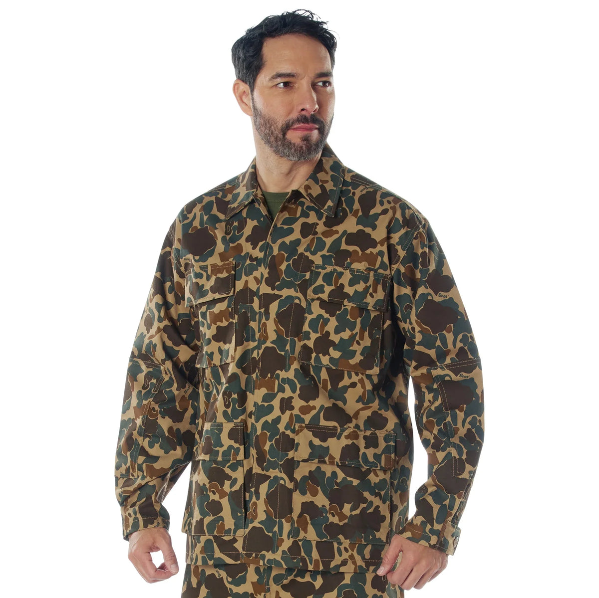 X Bear Archery Fred Camo Bdu Shirt - l