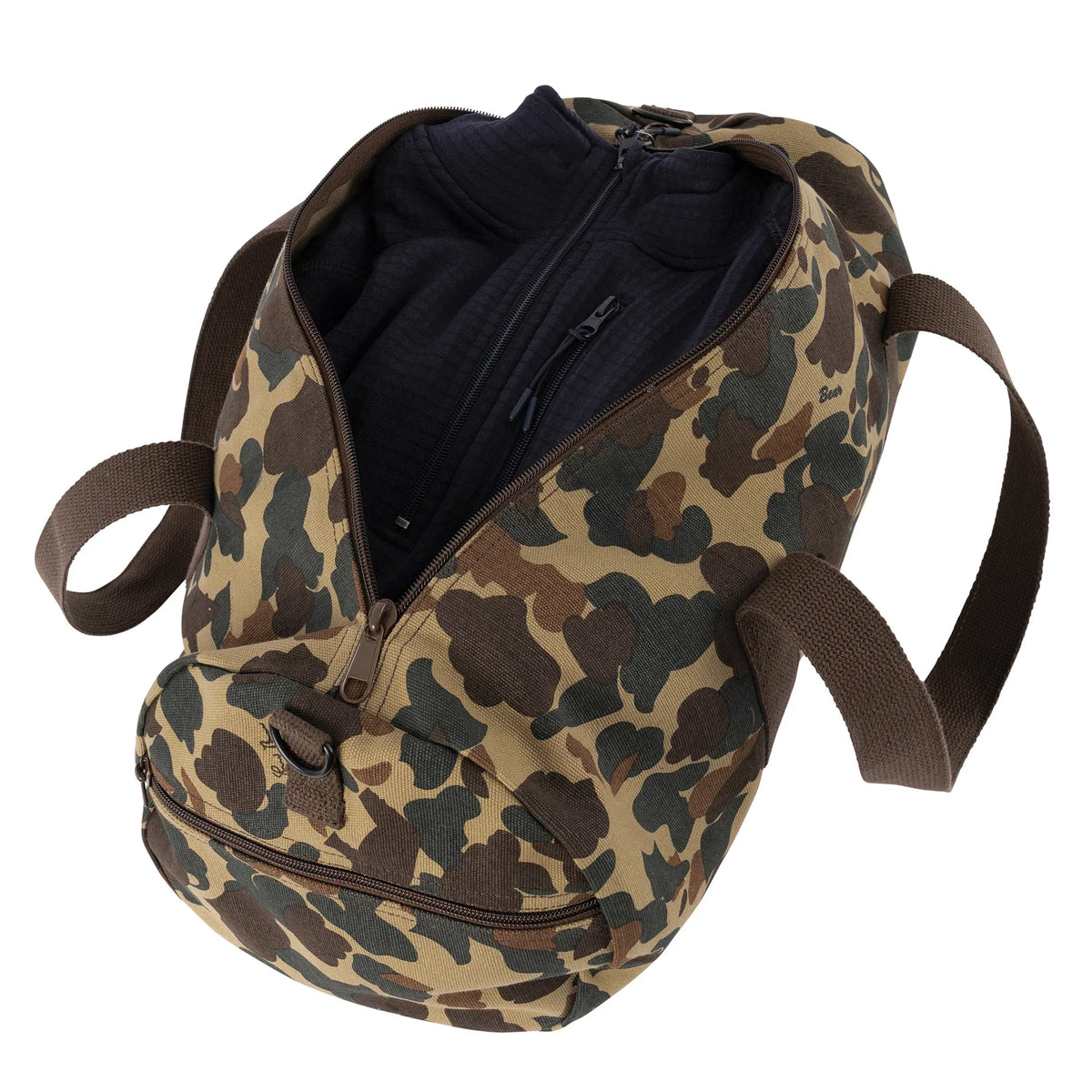 X Bear Archery Fred Camo Canvas Shoulder Duffle Bag
