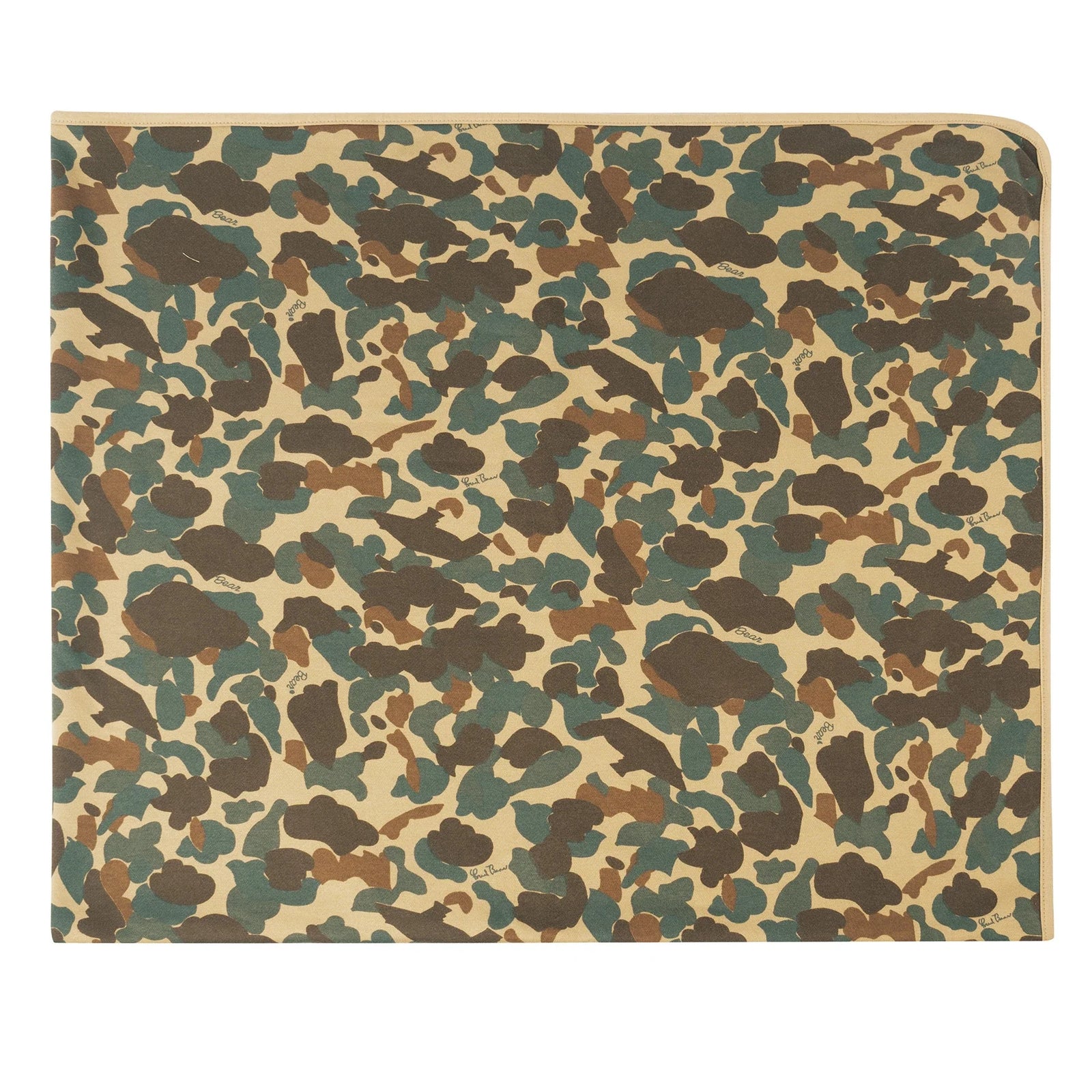 X Bear Archery Fred Camo Fleece Throw Blanket