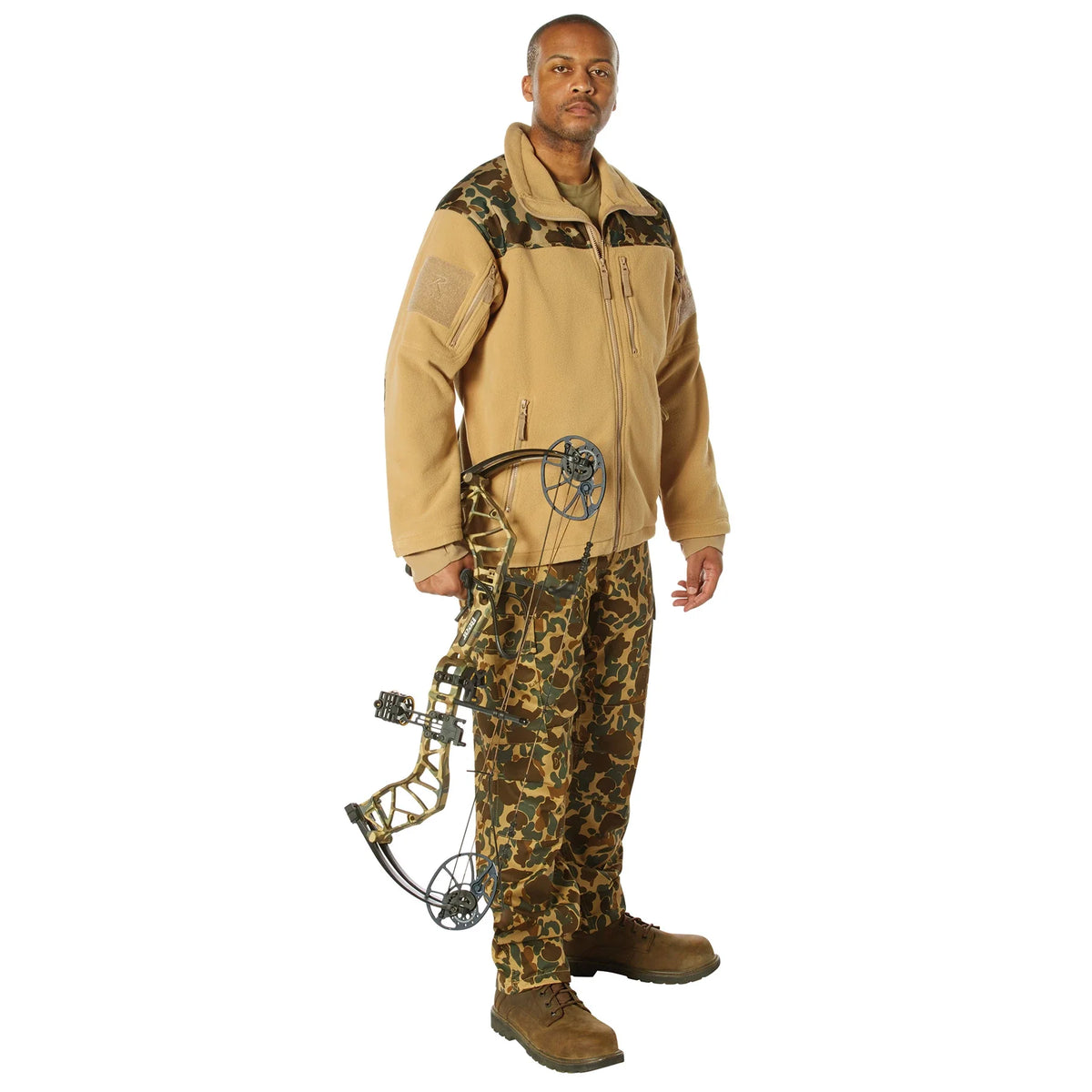 X Bear Archery Fred Camo Spec Ops Tactical Fleece Jacket