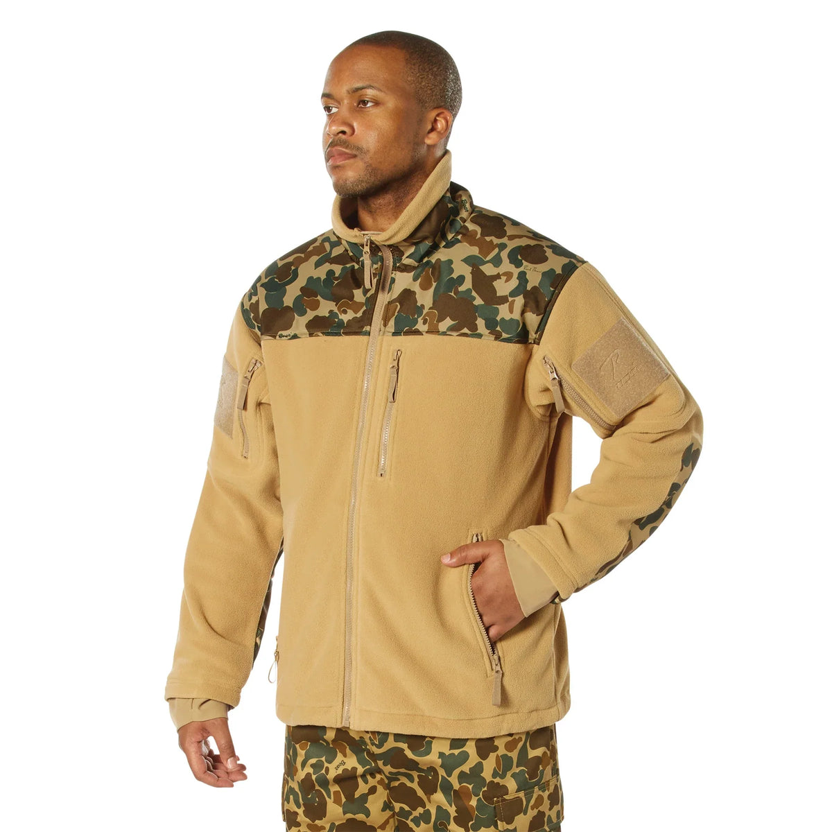 X Bear Archery Fred Camo Spec Ops Tactical Fleece Jacket