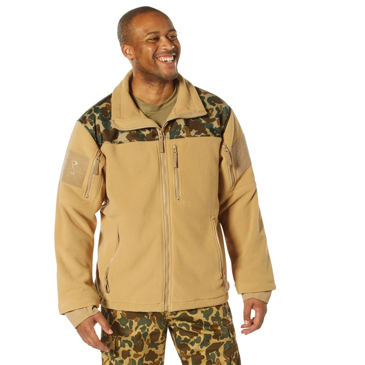 X Bear Archery Fred Camo Spec Ops Tactical Fleece Jacket
