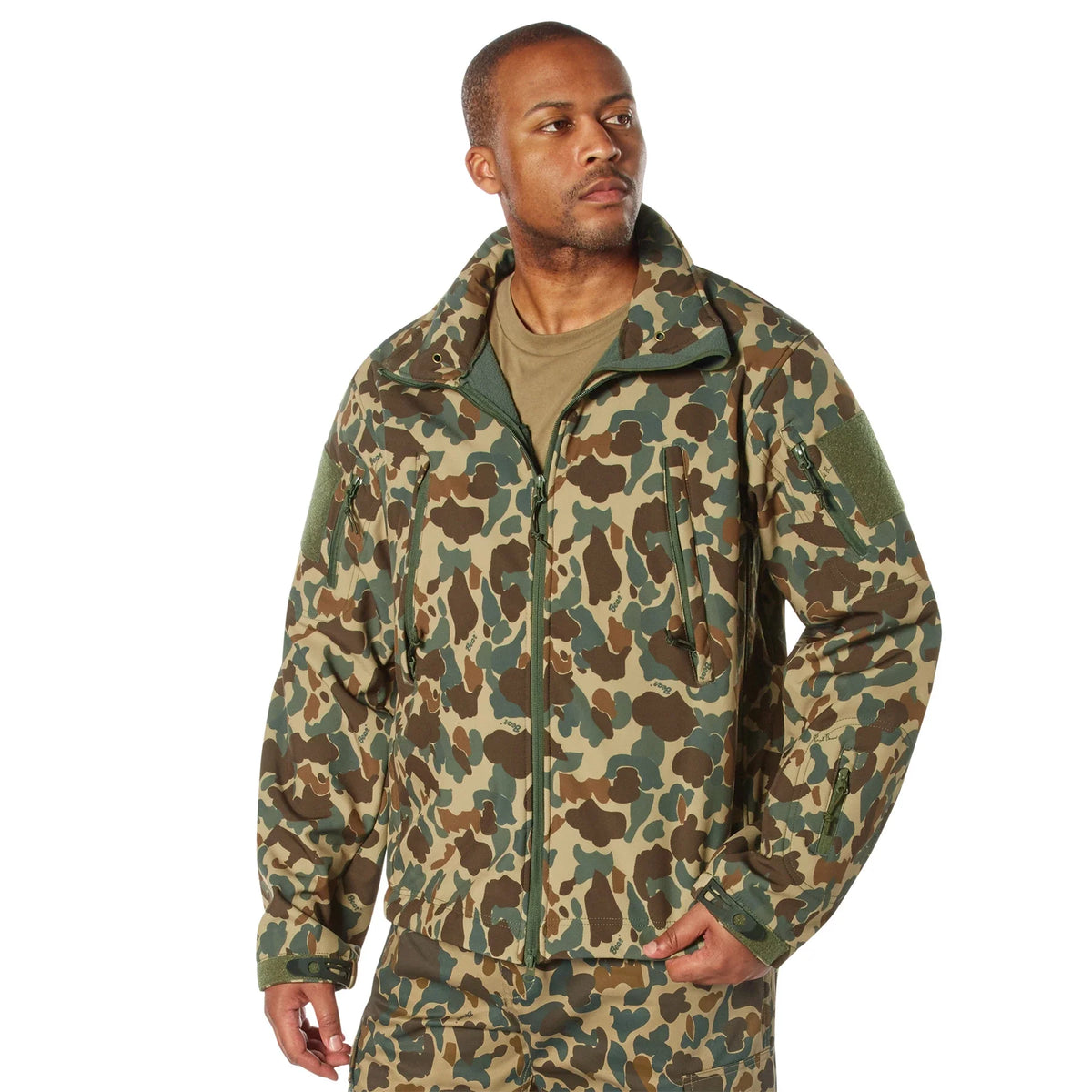 X Bear Archery Fred Camo Special Ops Soft Shell Jacket