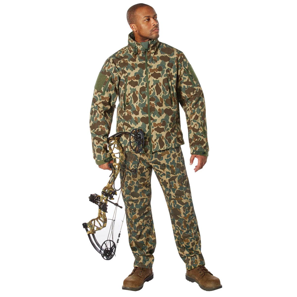 X Bear Archery Fred Camo Special Ops Soft Shell Jacket