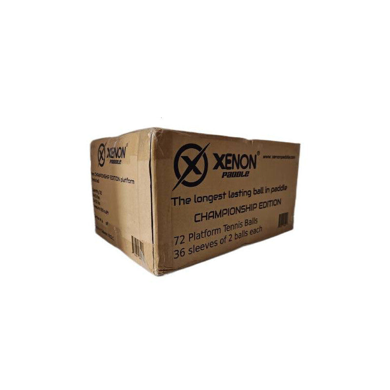 Xenon Championship Platform Balls (case 36x) - Yel / Os