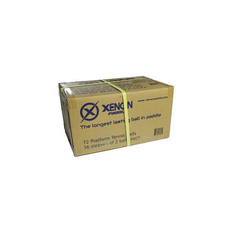 Xenon Regular Duty Platform Balls (case 36x) - Yel / Os