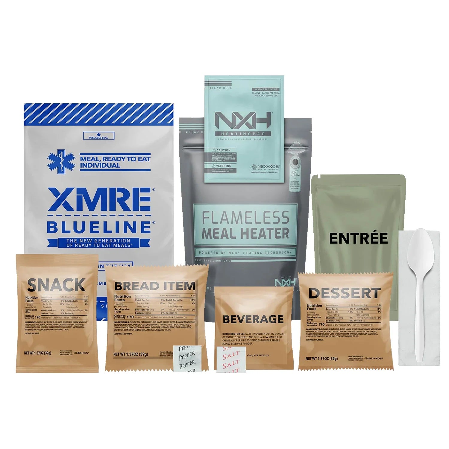 Xmre Blue Line Meals -12 Pack - Without Heaters